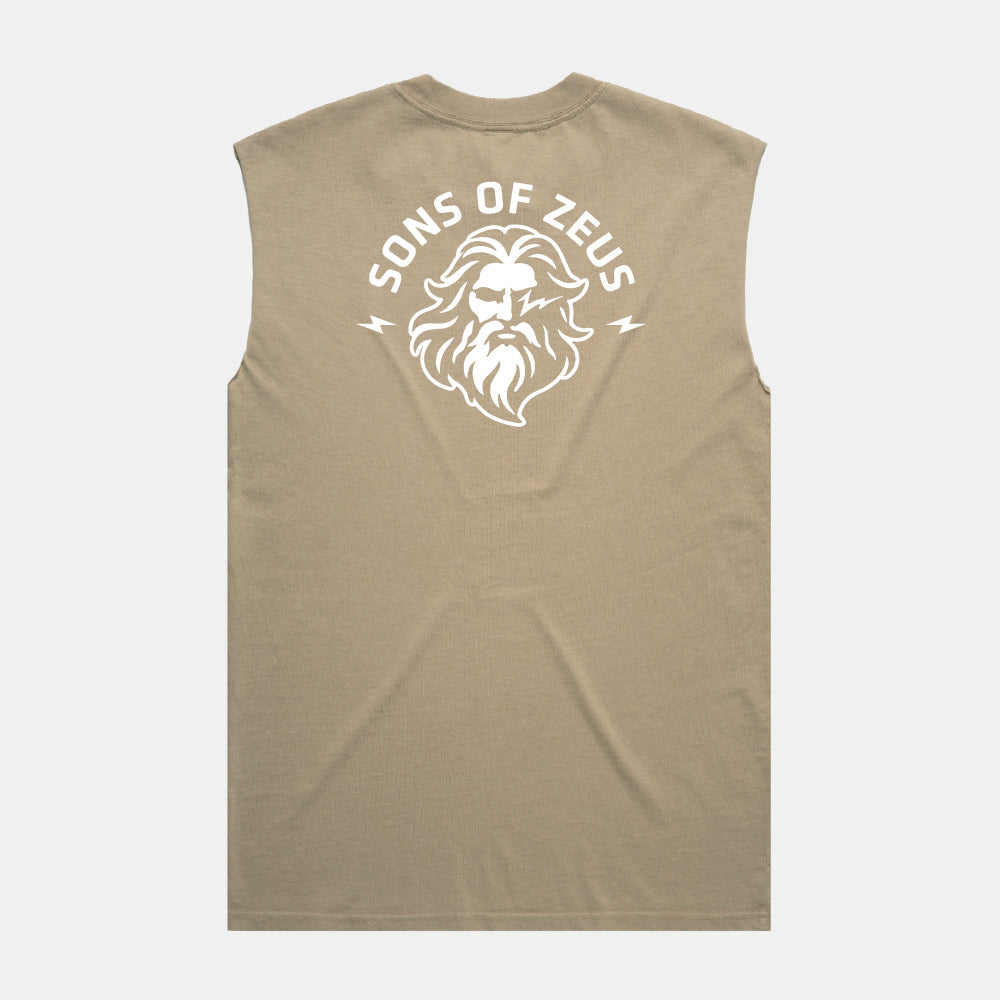 SOZ Bolt Heavy Faded Tank (Multiple Colors)